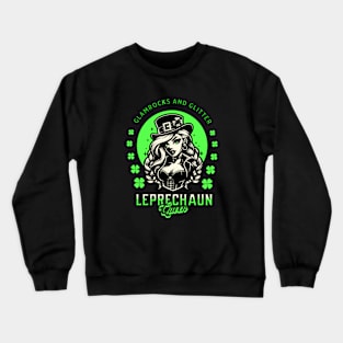 Leprechaun queen Crewneck Sweatshirt